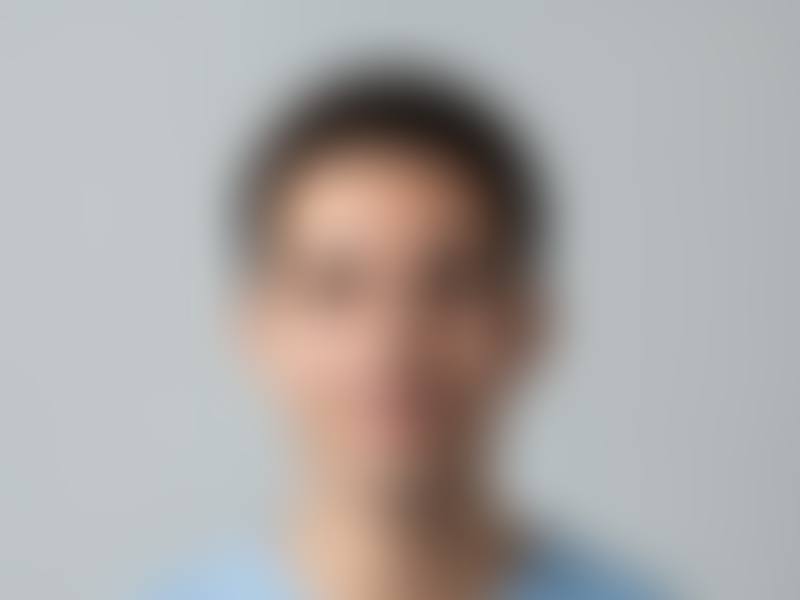 Candidate photo, hidden until verified