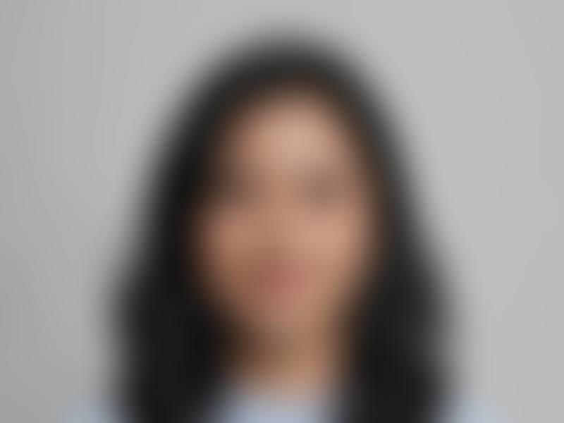 Candidate photo, hidden until verified